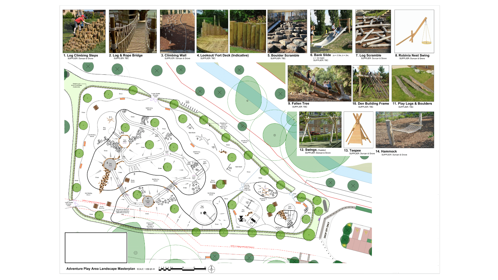 kids park plan